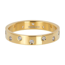 Afbeelding in Gallery-weergave laden, Zirconia 14 stones crystal - iXXXi - Vulring 4 mm Vulring 4mm iXXXi 17 / Gold AAAndacht
