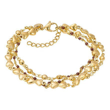 Afbeelding in Gallery-weergave laden, Bracelets Botswana (brown beads) Armband iXXXi Gold AAAndacht
