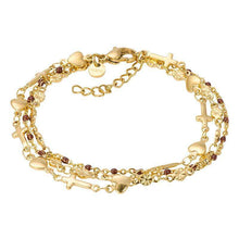 Afbeelding in Gallery-weergave laden, Bracelets Ghana (brown beads) Armband iXXXi Gold AAAndacht
