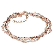 Afbeelding in Gallery-weergave laden, Bracelets Ghana (brown beads) Armband iXXXi Rosé AAAndacht
