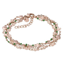 Afbeelding in Gallery-weergave laden, Bracelets Ghana (green beads) Armband iXXXi Rosé AAAndacht

