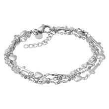 Afbeelding in Gallery-weergave laden, Bracelets Ghana (grey beads) Armband iXXXi Silver AAAndacht
