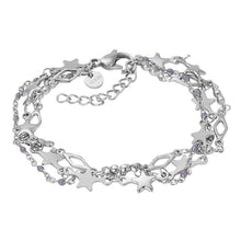 Afbeelding in Gallery-weergave laden, Bracelets Kenya (grey beads) Armband iXXXi Silver AAAndacht