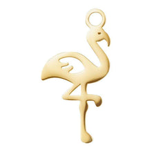 Afbeelding in Gallery-weergave laden, Charm flamingo - iXXXi - Necklaces Necklaces iXXXi Gold AAAndacht
