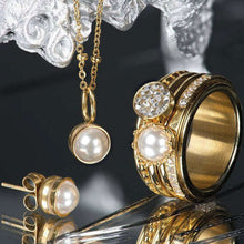 Afbeelding in Gallery-weergave laden, Complete ring Princess Chic 10mm Goud Complete ring iXXXi AAAndacht
