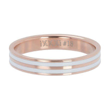 Afbeelding in Gallery-weergave laden, Double line white - iXXXi - Vulring 4 mm Vulring 4mm iXXXi 17 / Rosé AAAndacht
