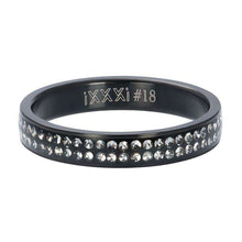 Afbeelding in Gallery-weergave laden, Double zirconia - iXXXi - Vulring 4 mm Vulring 4mm iXXXi 17 / Black AAAndacht
