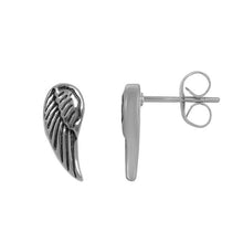 Afbeelding in Gallery-weergave laden, Ear studs Angel wings - iXXXi - Oorbellen Oorbellen iXXXi Silver AAAndacht

