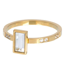 Afbeelding in Gallery-weergave laden, Expression Rectangle - iXXXi - Vulring 2 mm Vulring 2mm iXXXi Goud / 15 AAAndacht
