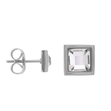 Afbeelding in Gallery-weergave laden, Facet Square - iXXXi - Oorbellen Oorbellen iXXXi Zilver AAAndacht
