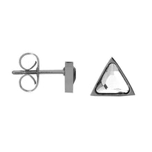 Afbeelding in Gallery-weergave laden, Facet Triangle - iXXXi - Oorbellen Oorbellen iXXXi Zilver AAAndacht
