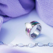 Afbeelding in Gallery-weergave laden, Impression Rainbow - iXXXi - Complete Ring - 10 mm Zilver Complete ring iXXXi 16 AAAndacht

