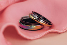 Afbeelding in Gallery-weergave laden, Rainbow - iXXXi - Complete Ring - 8 mm Zwart