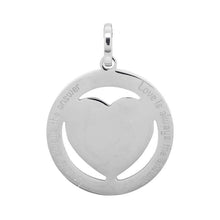 Afbeelding in Gallery-weergave laden, Love is always ... - iXXXi - Hanger 38 mm Pendant iXXXi Zilver AAAndacht
