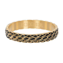 Afbeelding in Gallery-weergave laden, Lucky knot - iXXXi - Vulring 4 mm Vulring 4mm iXXXi 17 / Gold fill in black AAAndacht
