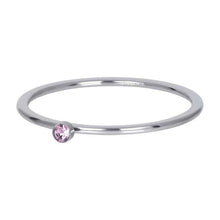 Afbeelding in Gallery-weergave laden, Pink 1 stone crystal - iXXXi - Vulring 1 mm Vulring 1mm iXXXi 17 / Silver AAAndacht