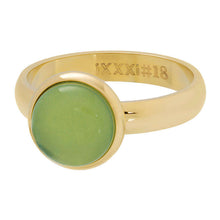 Afbeelding in Gallery-weergave laden, Stone Green - iXXXi - Vulring 4 mm Vulring 4mm iXXXi 17 / Gold AAAndacht
