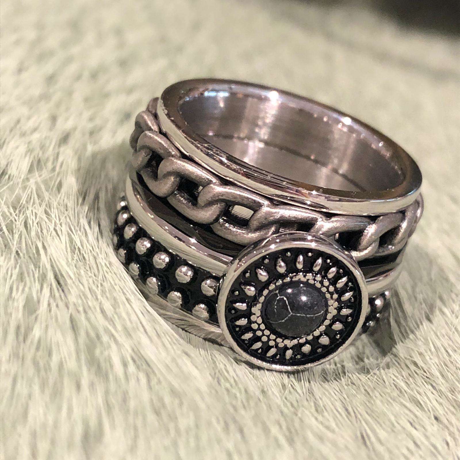 Erfenis Oost Timor Top Vintage Gypsy - iXXXi - Complete ring - 12 mm - Zilver – AAAndacht