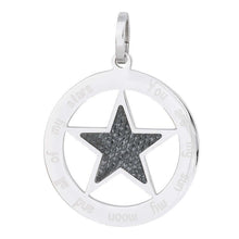 Afbeelding in Gallery-weergave laden, You are my sun ... Pendant iXXXi Zilver-Zwart (reliëf) AAAndacht

